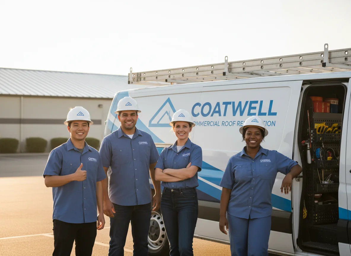 Commercial roof coating company in Robbins, NC